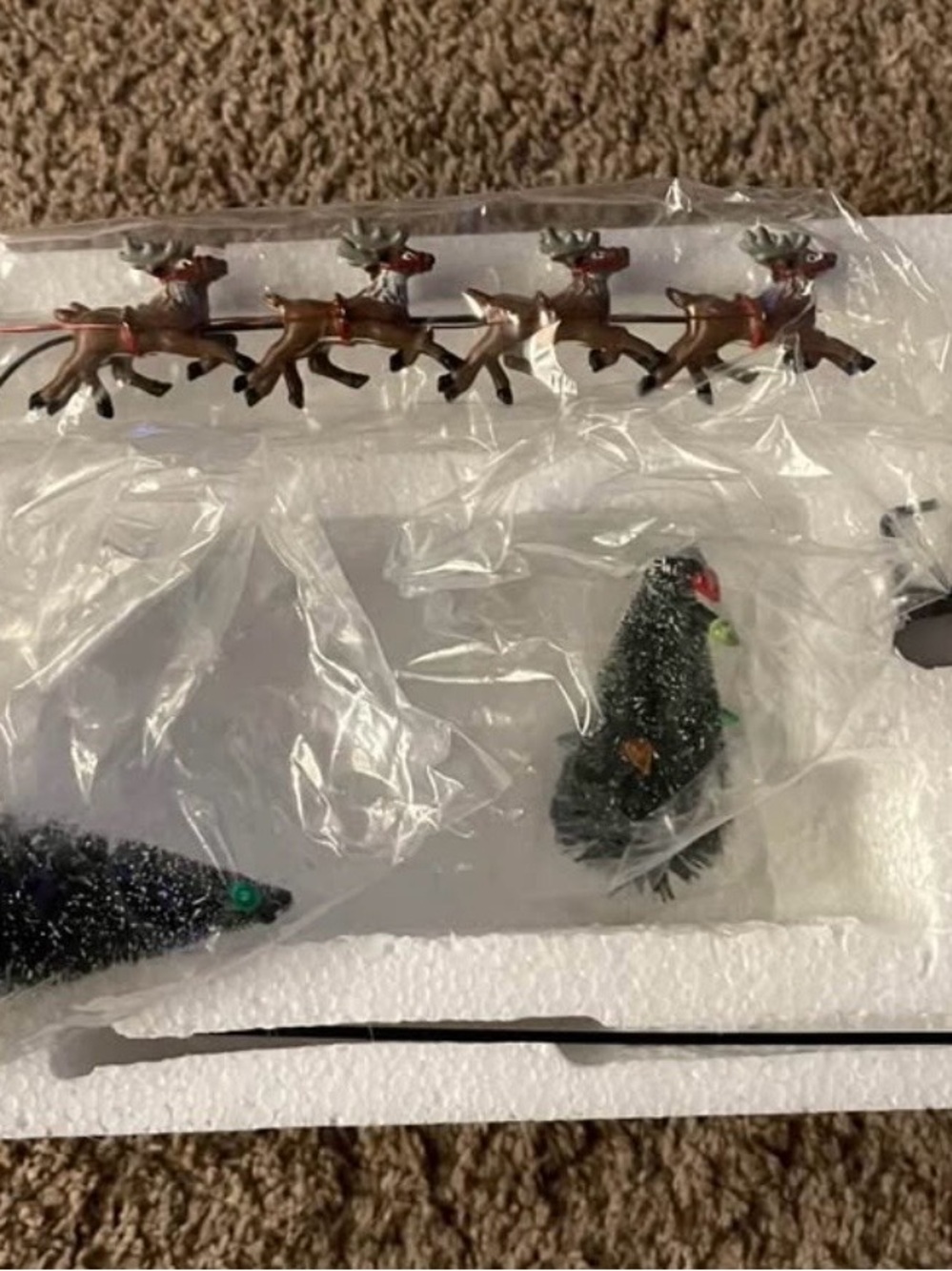 🎄🔥 Department 56 National Lampoon’s Christmas Vacation Animated Flaming Sleigh - Picture 6 of 7